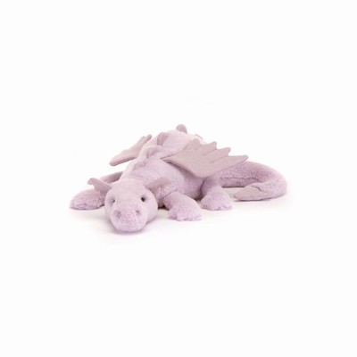 Jellycat Lavender Dragon Australia | 690547MEF